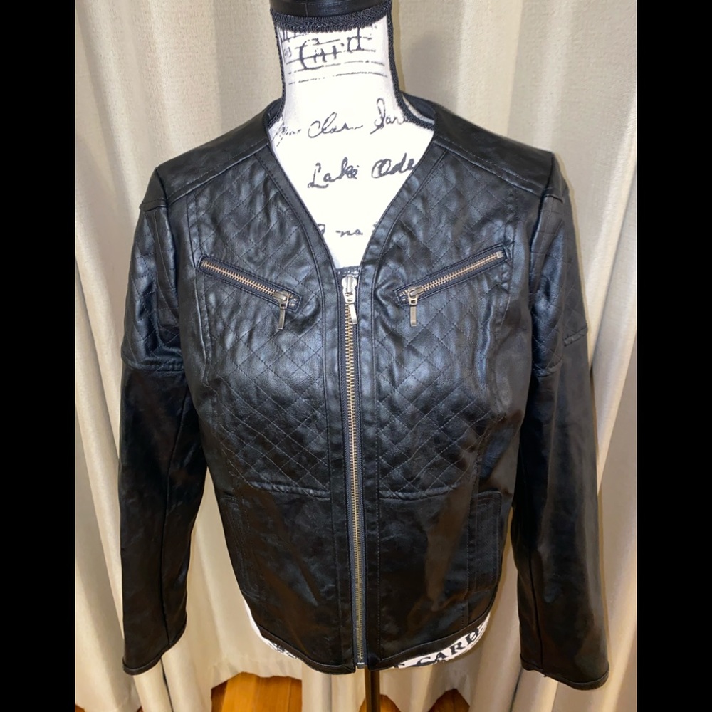The Limited Faux Leather Jacket